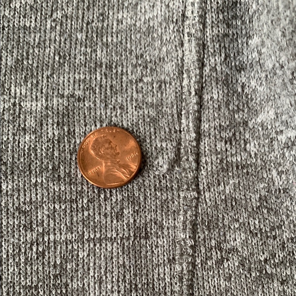 Gray Quarter-Zip Pullover - image 2